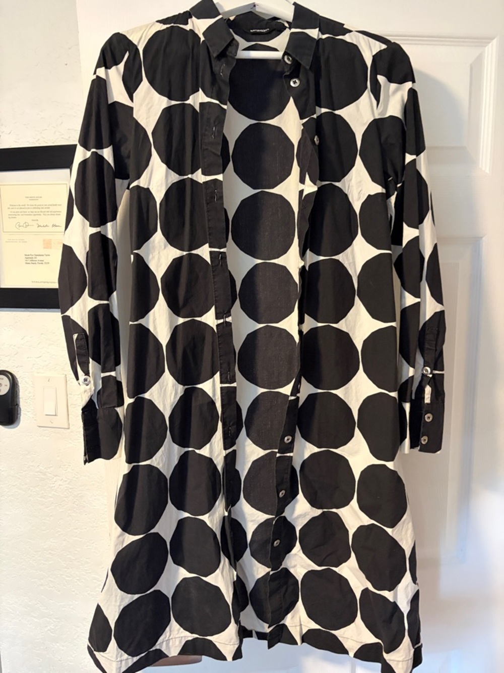 Marimekko Button-Down Midi Dress size 36